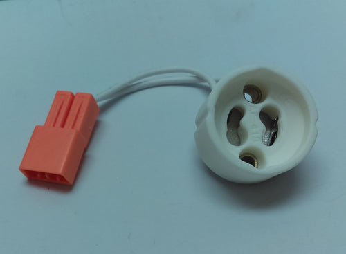 RETROFIT LED RECESSED LIGHT CAN CORD ORANGE CONVERTER TO GU10 SOCKET