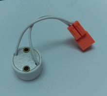 Load image into Gallery viewer, RETROFIT LED RECESSED LIGHT CAN CORD ORANGE CONVERTER TO GU10 SOCKET