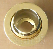 Load image into Gallery viewer, 4&quot; RECESSED CAN LIGHT 120V PAR20 ADJUSTABLE EYEBALL TRIM SHINY BRASS GOLD