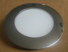 Load image into Gallery viewer, 6&quot; RECESSED CAN LIGHT SHINY CHROME REFLECTOR SHOWER TRIM CLEAR / MILKY FROSTED LENS