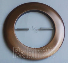 Load image into Gallery viewer, 6&quot; INCH RECESSED CAN LIGHT OPEN TRIM METAL RING R40 PAR38 COPPER