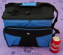 Load image into Gallery viewer, LARGE PORTABLE BEER DRINK WATER COOLER TOTE PICNIC LUNCH BOX BAG YELLOW RED BLUE