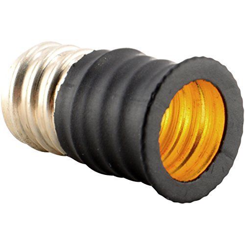 E12 CANDELABRA LIGHT BULB WEATHERPROOF EXTENSION BASE SOCKET EXTENDER ADAPTER