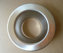 Load image into Gallery viewer, 4 INCH RECESSED CAN LIGHT TRIM BAFFLE R20 PAR20 120V STEEL SILVER SATIN NICKEL