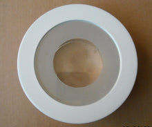 Load image into Gallery viewer, 4&quot; RECESSED CAN LIGHT 120V SHOWER TRIM FROSTED CLEAR LENS WHITE RING REFLECTOR