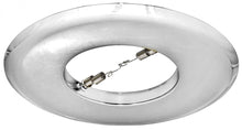 Load image into Gallery viewer, 6&quot; RECESSED CAN LIGHT OPEN TRIM RING R30 PAR30 POLISH SHINY CHROME REFLECTOR