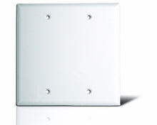 Load image into Gallery viewer, BLANK PLASTIC ELECTRIC BOX WALL COVER PLATE 1 2 3 4 GANG WHITE