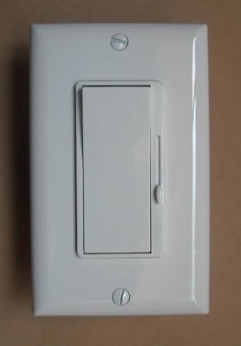 WALL SWITCH DIMMER 1000W LIGHT FITS DIVA DV10P SINGLE POLE / DV103P 3WAY WHITE