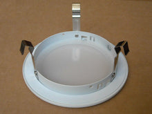 Load image into Gallery viewer, 4 INCH RECESSED CAN LIGHT LINE VOLTAGE 120V SHOWER TRIM MILKY FROSTED LENS WHITE