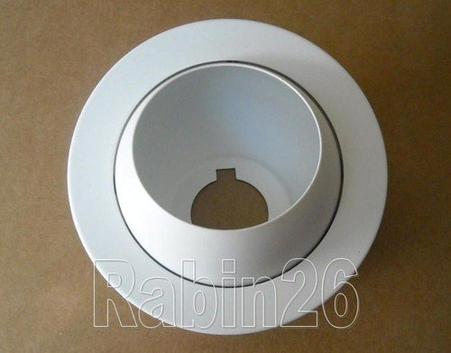 4 INCH RECESSED CAN 120V R20 PAR20 LIGHT ADJUSTABLE EYEBALL CEILING TRIM WHITE