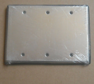 BELL OUTDOOR WEATHERPROOF ELECTRIC BOX BLANK COVER PLATE + GASKET PAD 1 2 3 GANG