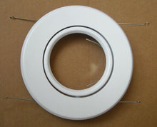 Load image into Gallery viewer, 5&quot; INCH RECESSED CAN 120V PAR30 LIGHT ADJUSTABLE GIMBAL CEILING TRIM WHITE