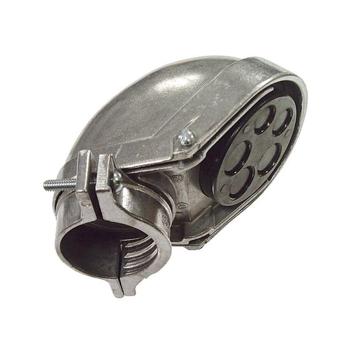 METAL SERVICE ENTRANCE HEAD CAP (CLAMP-ON) 1/2