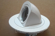 Load image into Gallery viewer, 4&quot; INCH RECESSED CAN 12V MR16 LIGHT ADJUSTABLE ELBOW CEILING TRIM WHITE