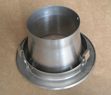 Load image into Gallery viewer, 4&quot; RECESSED CAN LIGHT OPEN TRIM SMOOTH BAFFLE R20 120V STEEL SILVER SATIN NICKEL