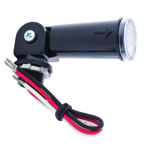 STEM MOUNT PHOTO EYE CONTROL 120V SWIVEL PENCIL OUTDOOR PHOTOCELL WEATHERPROOF