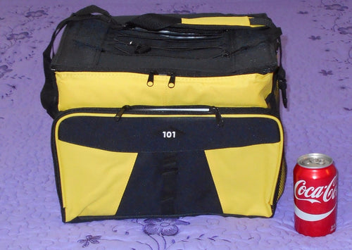 LARGE PORTABLE BEER DRINK WATER COOLER TOTE PICNIC LUNCH BOX BAG YELLOW RED BLUE