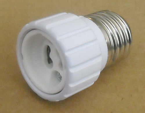 E26 EDISON MEDIUM E27 TO GU10  BASE LIGHT CONVERTER SOCKET ADAPTER