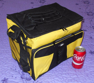 LARGE PORTABLE BEER DRINK WATER COOLER TOTE PICNIC LUNCH BOX BAG YELLOW RED BLUE