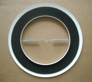 6" INCH RECESSED CAN LIGHT OPEN TRIM RING R40 PAR38 WHITE