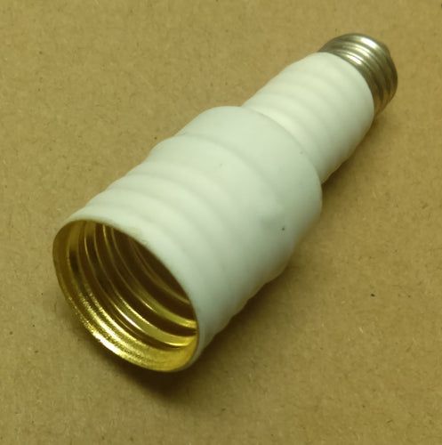 E17 INTERMEDIATE FEMALE - E11 CANDELABRA FEMALE BASE LIGHT BULB CONVERTER ADAPTER