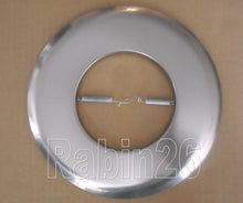 Load image into Gallery viewer, 6&quot; INCH RECESSED CAN LIGHT OPEN TRIM RING R30 PAR30 SATIN NICKEL STEEL SILVER