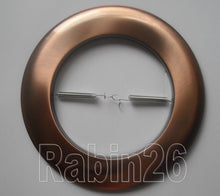 Load image into Gallery viewer, 6&quot; INCH RECESSED CAN LIGHT OPEN TRIM METAL RING R40 PAR38 COPPER