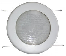 Load image into Gallery viewer, 5&quot; INCH RECESSED CAN LIGHT METAL SHOWER TRIM FROSTED MILKY LENS WHITE