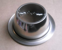 Load image into Gallery viewer, 6&quot; RECESSED CAN LIGHT SMOOTH MATTE OPEN TRIM CONE BAFFLE R30 SILVER SATIN NICKEL