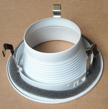 Load image into Gallery viewer, 4&quot; INCH RECESSED CAN LIGHT STEP TRIM BAFFLE R20 PAR20 120V WHITE