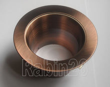 Load image into Gallery viewer, 4&quot; RECESSED CAN LIGHT COPPER OPEN TRIM SMOOTH REFLECTOR BAFFLE R20 PAR20 120V